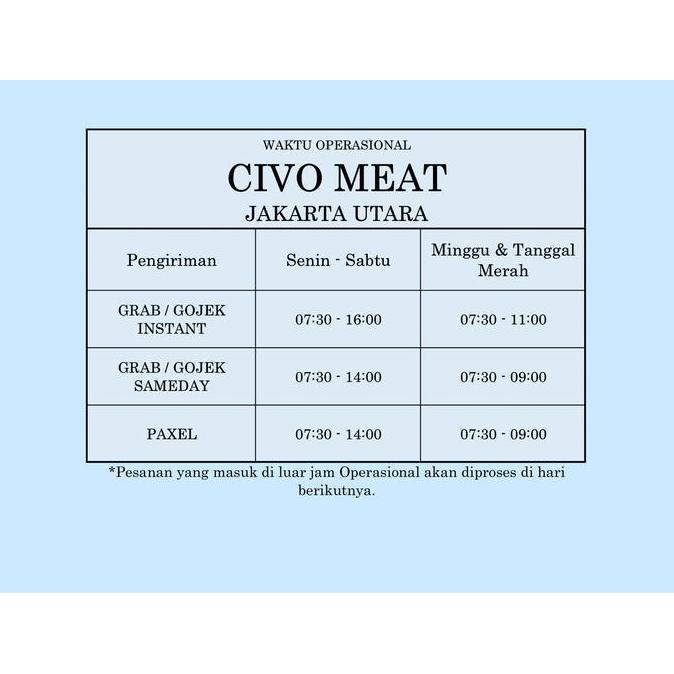 Kapsim Babi Kecap / Kapsim mentah potong Babi Kecap 500gr