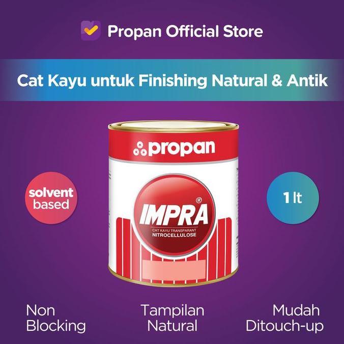 CAT KAYU PROPAN IMPRA NC LACQUER 1LT
