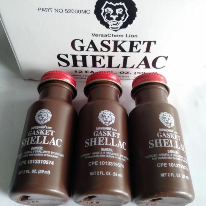cvRudiyana- Lem paking Shellac lion versachem lem gasket shellac VersaChem lion 59 Diskon
