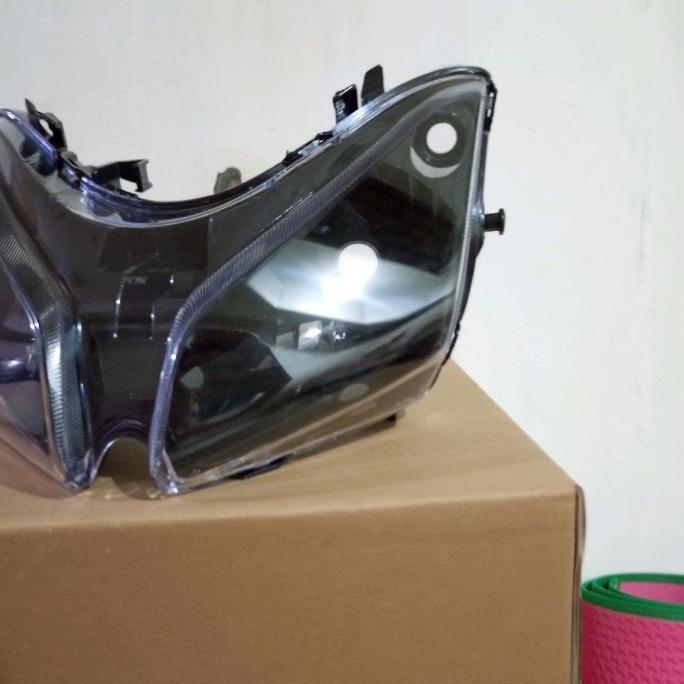 Promo Reflektor+Mica Lampu Depan only Vario CW 110 Karbu (Bukan Vario 110 Techno Karbu) Custom Hitam