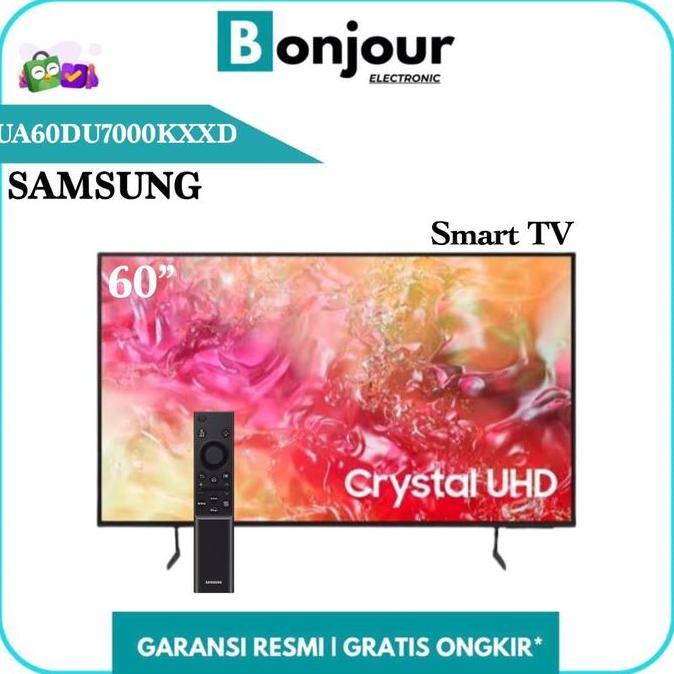 TV Samsung 60DU7000 4K UHD Samsung Smart TV 60 Inch UA60DU7000KXXD