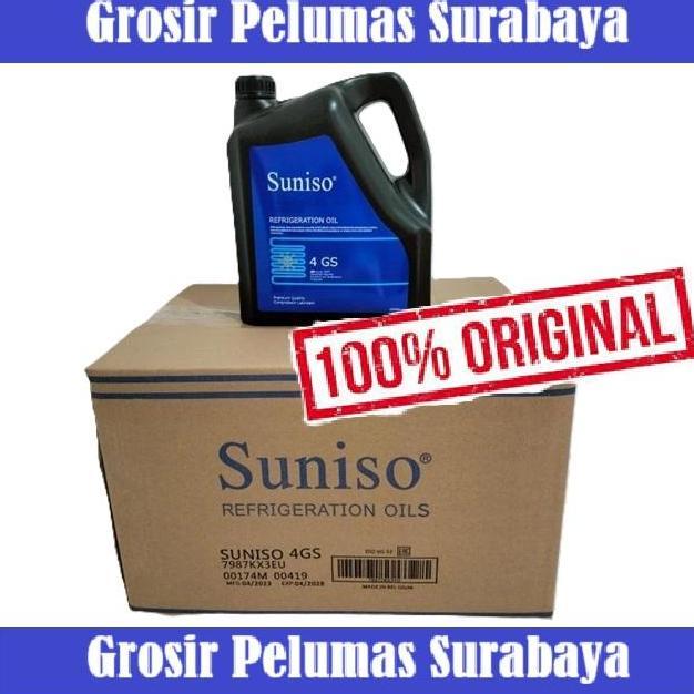 NEW Original SUNISO 4GS galon Oli kompresor pendingin / ac / kulkas Belgium SUNISO Refrigeration oil