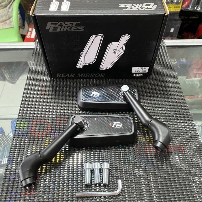 SPION FAST BIKES H2C BLACK UNIVERSAL 1 SET ORIGINAL DAN TERPERCAYA