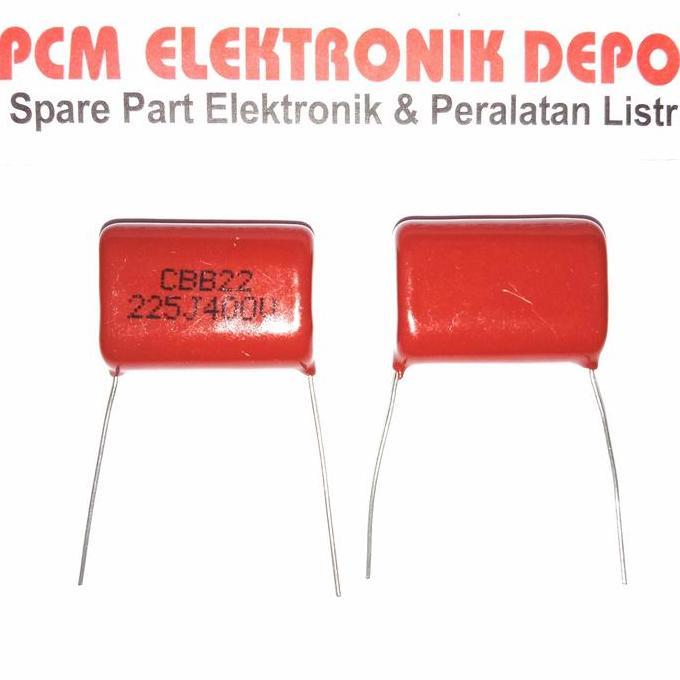 MILAR 225J400V 225J 400V 225 400 2.2UF MYLAR CAPACITOR D'90