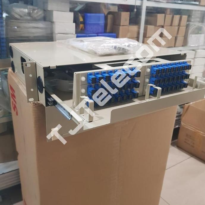 Collegare- Otb 48 Core Sc Upc Singlemode / Odf Rack 48 Core Sc Lengkap