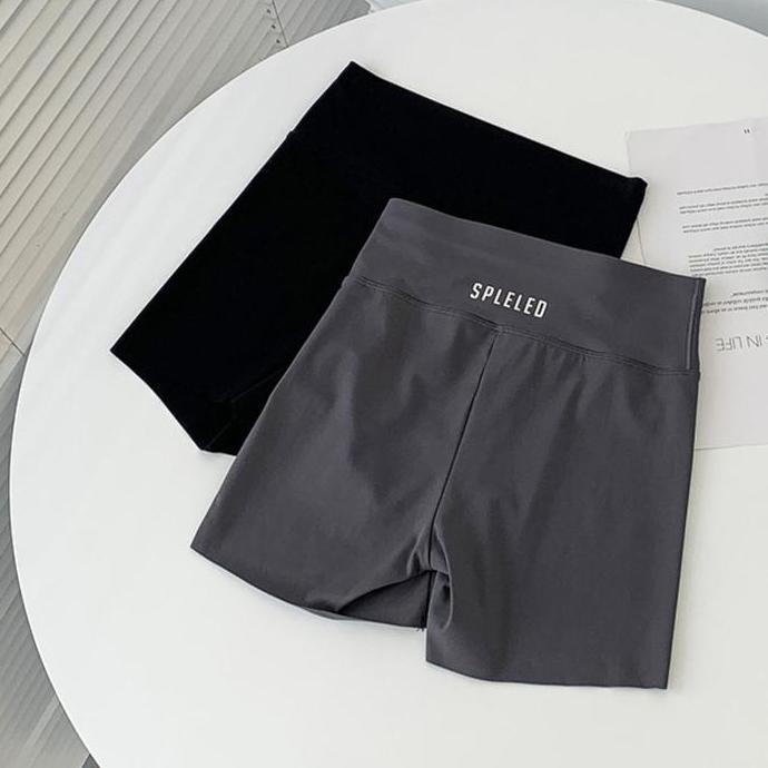 TERKINI [ Racun Lingerie ] Short Legging Simple Basic Style Girl Seksi Slim Fit Import High Waist El