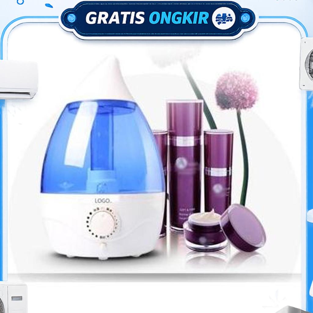 Alat Pembuat Kabut Humidifier Ultrasonic Aromaterapi Uap Ruangan
