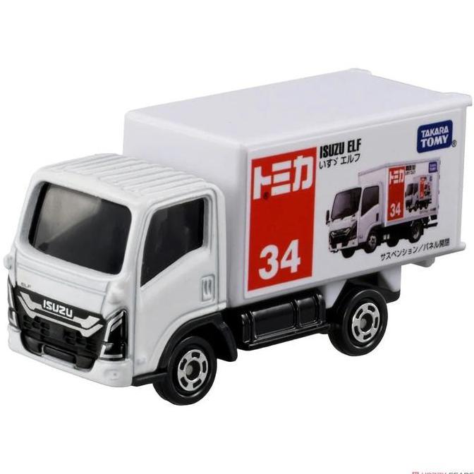 917342 - TOMICA #34 ISUZU ELF TAKARA TOMY - DIECAST MOBIL MAINAN MINIATUR AS2123