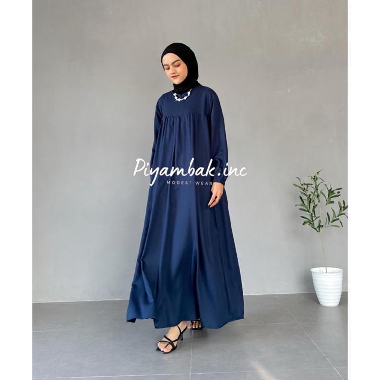 Awet Inara Polos Rayon Twill Ld 1110,20,130,140 Inara Polos Jumbo Rayon Twill Bigsize//Gamis Lebaran