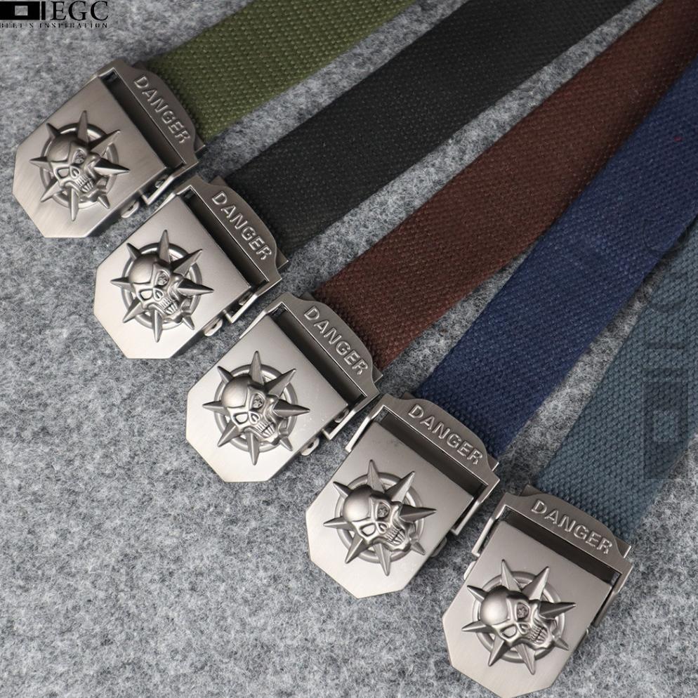 PREMIUM Ikat Pinggang Pria Katun Impor Army Tactical Series Katun Cowok Belt - LH-437-LH-462