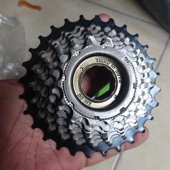cleoncuan / Sprocket gear sepeda 7 speed drat ulir shimano Replika Diskon