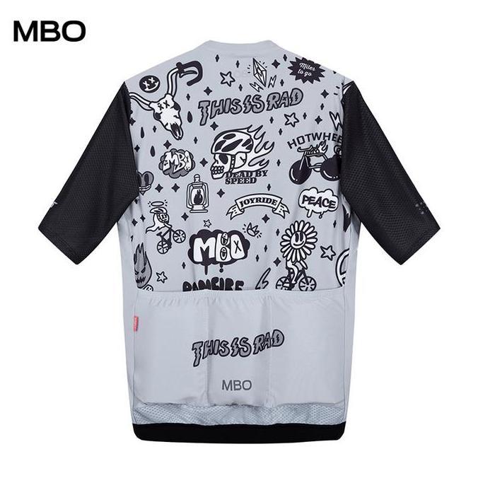 cv_griyautama / Jersey Men Women Mysenlan MBO Prime BEAT Grey Short Sleeve Diskon