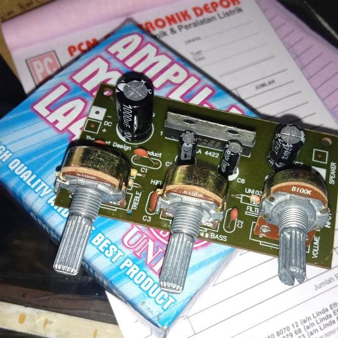 KIT AMPLI MINI MONO LA4422 AMPLIFIER KIT MONO MINI D'90