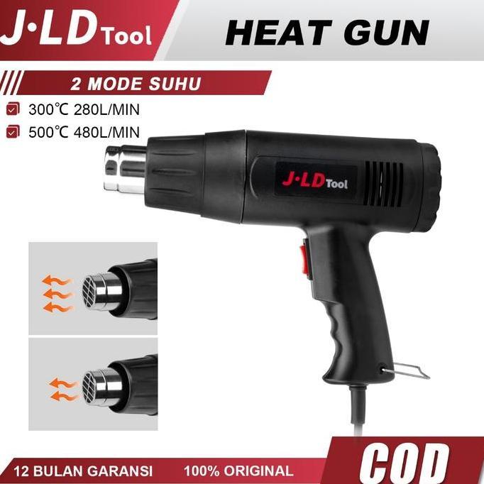 Hot Air Gun Pistol Angin Panas Senapan Panas Mesin Pemanas J598 Original Heat Gun 2Mode