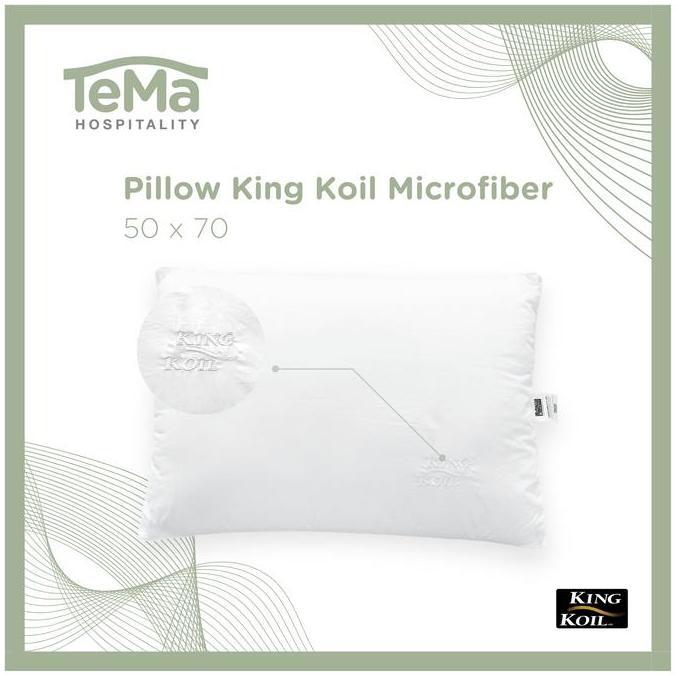 Pillow / Bantal Hotel King Koil Microfibre Standar Hotel Bintang 5 | Tema Hospitality