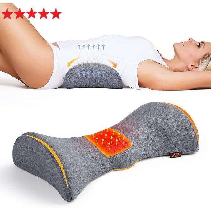 Ready Stock Bantal Tulang Belakang Health Scoliosis Pillow Hip Bantal Ortopedi Orthopedic Terapi Pin
