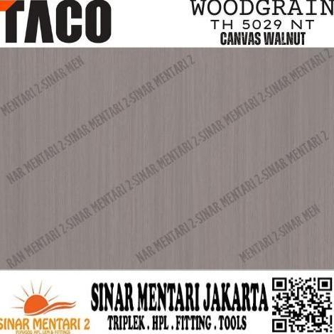 TACO HPL WOODGRAIN TH 5029 NT CANVAS WALNUT
