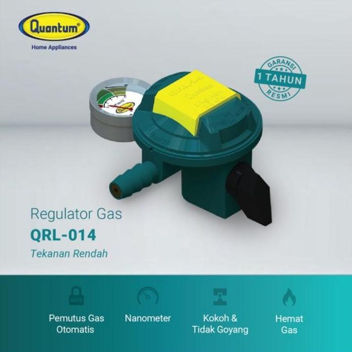 Regulator Quantum Meter QRL 14/QRL14 Regulator Gas Tekanan Rendah