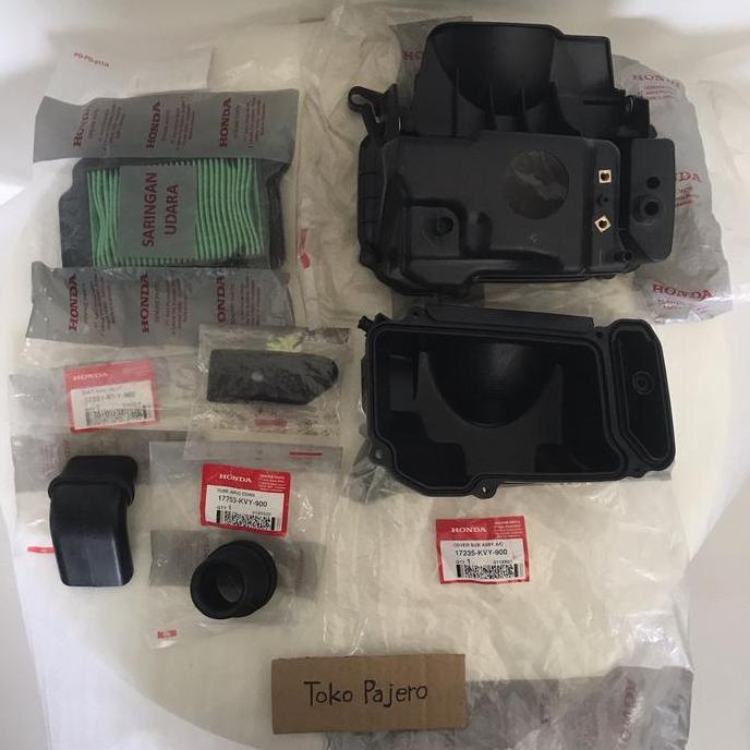 Box Tutup Cover Filter Fullset Beat Karbu Scoopy Spacy Karbu Orinal