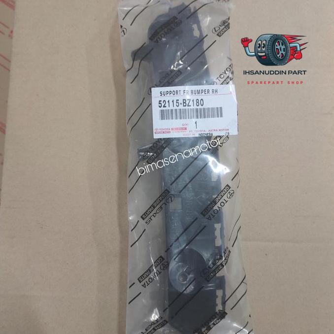 breket bumper depan kanan calya