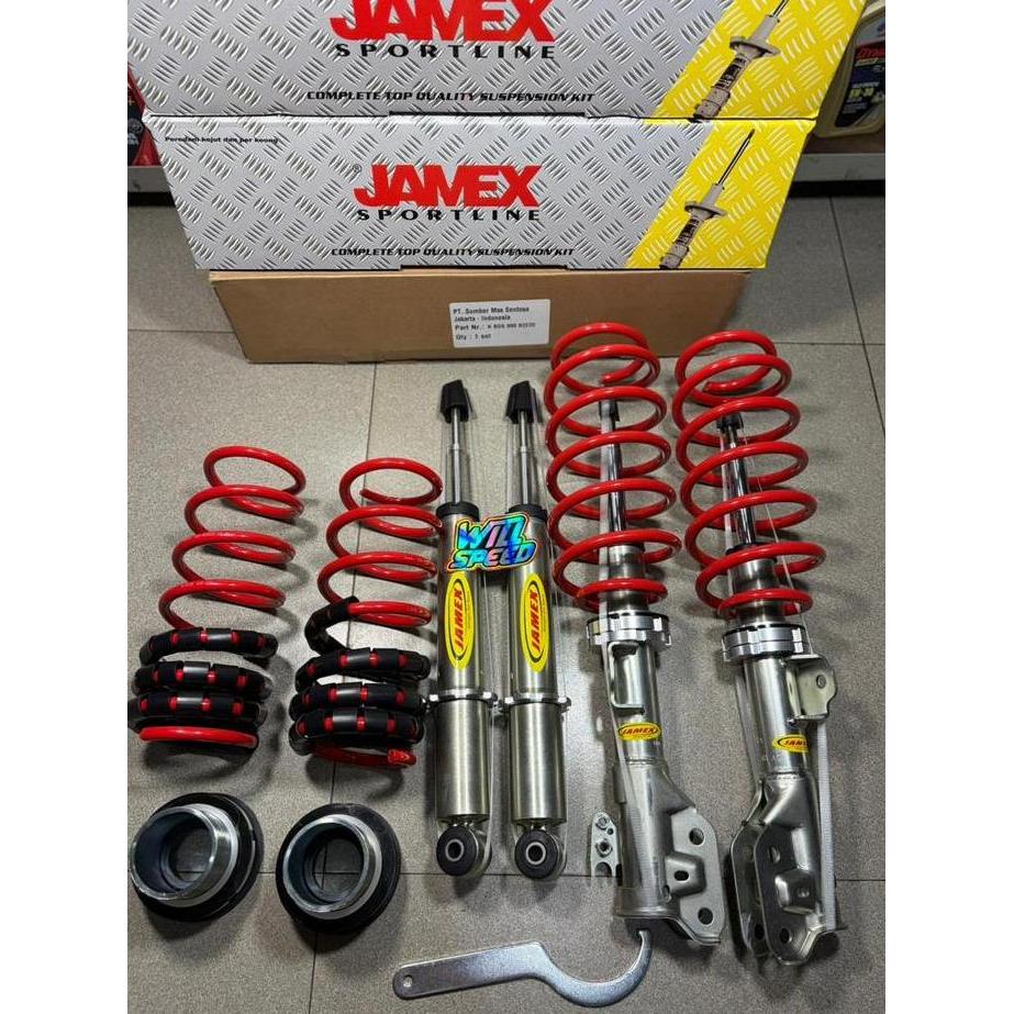 Coilover Coil Over Jamex Per Dan Shock Jamex Avanza Xenia 2012-2021 Grand New Avanza Xenia Barong