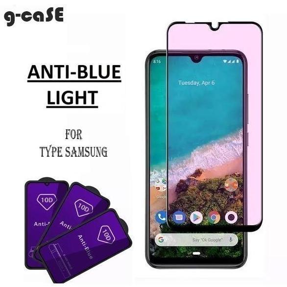 G-Case To Tempered Glass Anti Blue Light Full 99D SAMSUNG a70 a71 a80 a750
