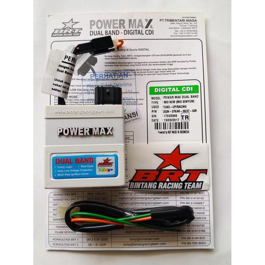 CDI BRT POWER MAX DUALBAND - MIO NEW(MIO SENYUM) (TR)