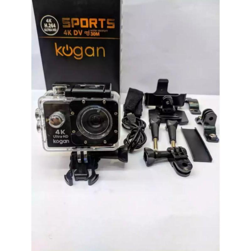Satu Set  Kamera Sport Cam Kogan Water Resist / Vlog Youtube Gaming Sport Ultra Hd 1080 Kogan