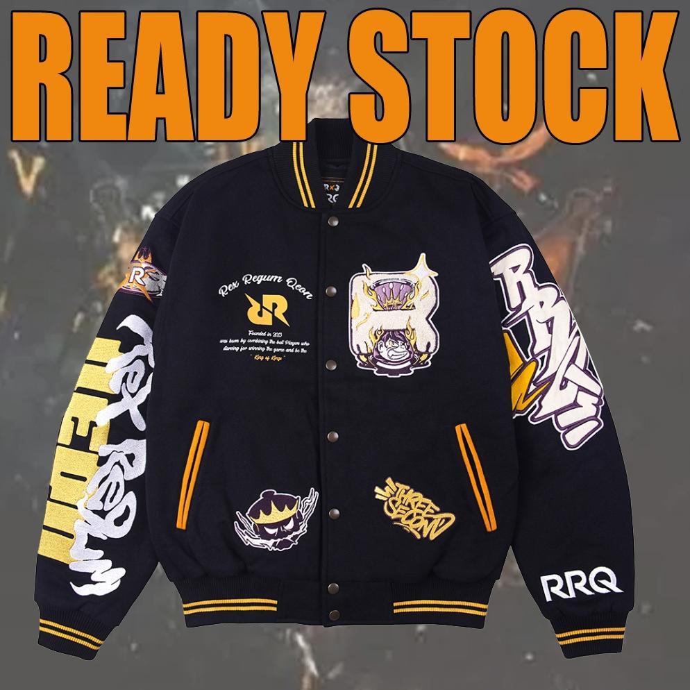 HEMAT JAKET VARSITY RRQ "THE LEGACY" TERBARU TAHUN 2024 JUMBO