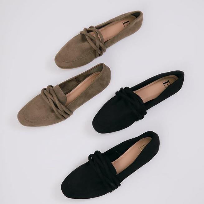 ORIGINAL Berrybenka - Sepatu Loafer Comfy Pantofel Korea Wanita Sofia Mayela Basic Loafer 2026