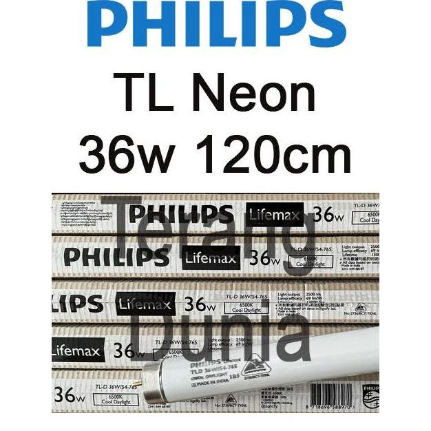 Zaito- Tl Neon Philips 36W Tl Neon Philips 40W Lampu Neon Tl Philips 36W