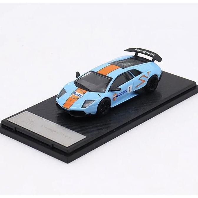 MAXWELL 1/64 LAMBORGHINI MURCIELAGO GULF LP670-4 DIECAST AS2123