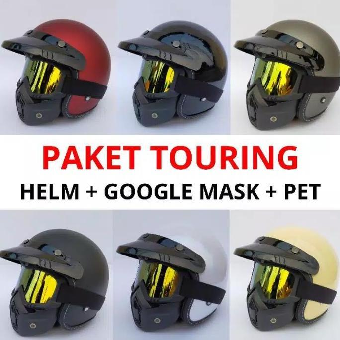helm bogo retro google mask