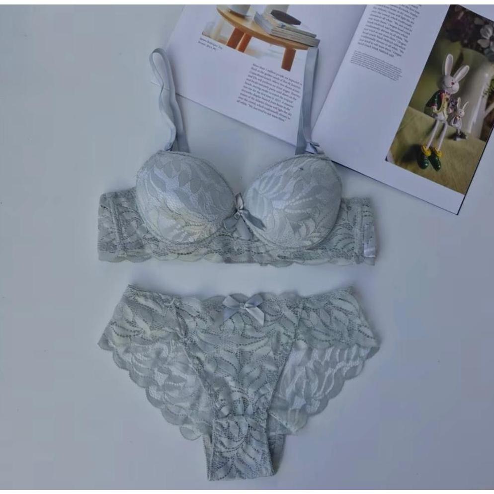 Promo Bh Set Dan Celana Seksi Premium Busa Tebal Setelan Bra Wanita