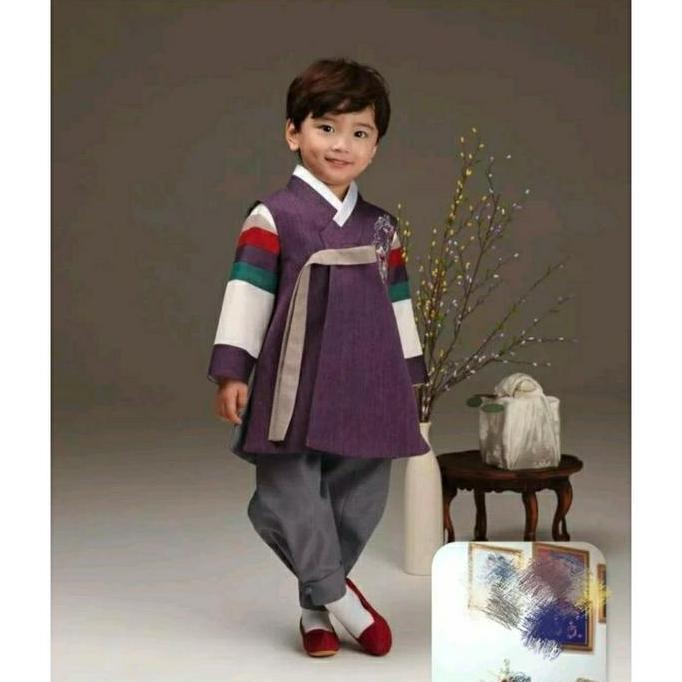 HANBOK ANAK LAKI LAKI, KOSTUM TRADISIONAL KOREA
