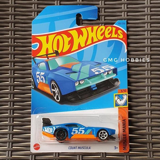 J23 COUNT MUSCULA MUSCLE MANIA HOTWHEELS HOT WHEELS DIECAST MOBIL AS2123