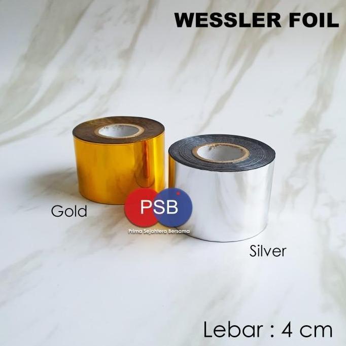 Handx- Prada Foil / Kertas Prada / Prada Roll Lebar 4 Cm