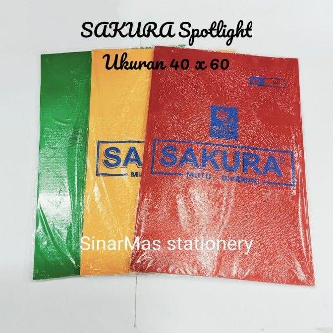 Handx- Kertas Cover Jilid Foil Sakura / Kertas Spotlht Foil & Laminating