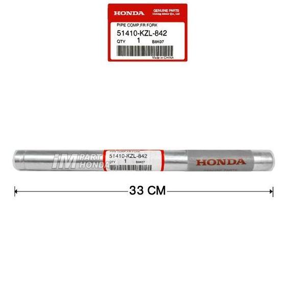51410-KZL-842 PIPA AS SHOCK DEPAN BEAT ECO STREET K81 REVO 110 2011 - 2012 MODEL DRAT