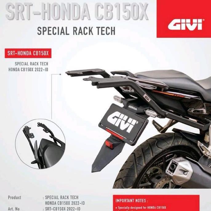 Bracket Top Box Honda Cb150X Original Givi Asli