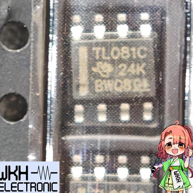 TL081C IC SMD SOIC-8 JFET-INPUT OP-AMP TL081 C TL 081C GENERAL PURPOSE JFET SINGLE OPERATIONAL AMPLI