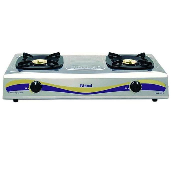 RINNAI Kompor Gas 2 Tungku RI-522 E RI522E RI 522E