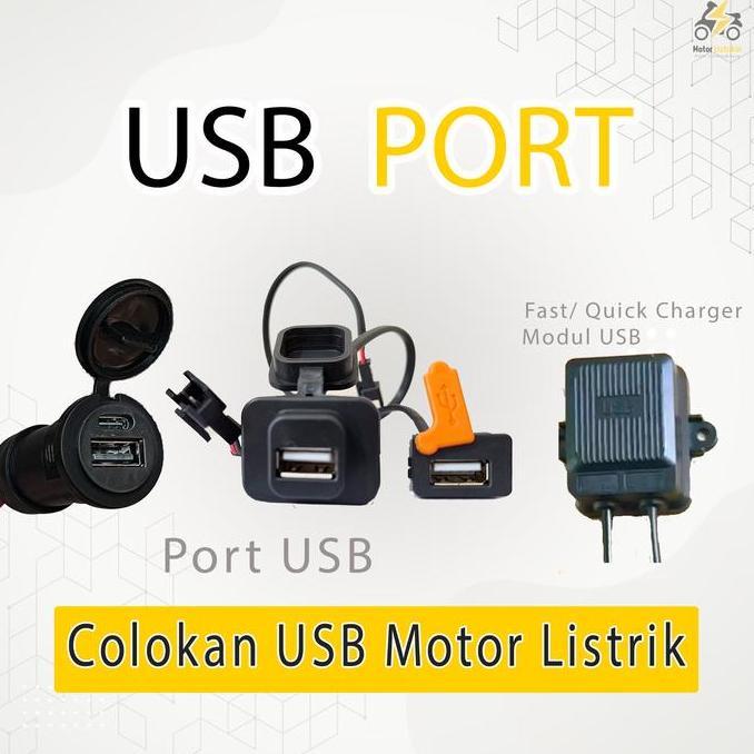 USB Port charging Motor Listrik