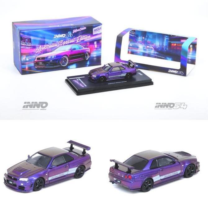 cv.danendra / IN64-R34ZT-ENDGAME Inno64 Nissan R34 Endgame Australia Diecast Diskon