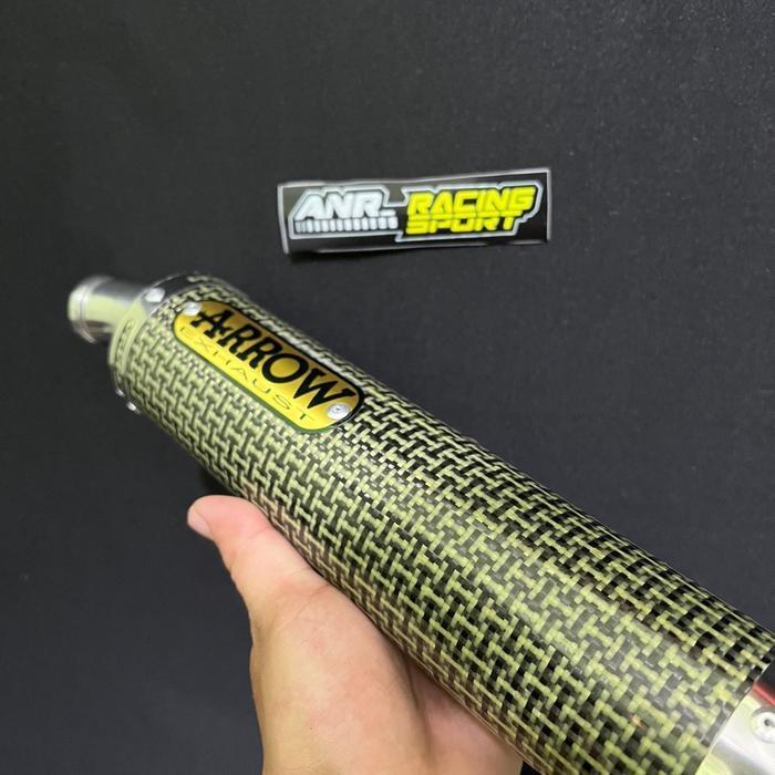 Silincer Knalpot Arrow Carbon Asli Untuk Motor 2Tak Foto Kamera Original Dan Terpercaya