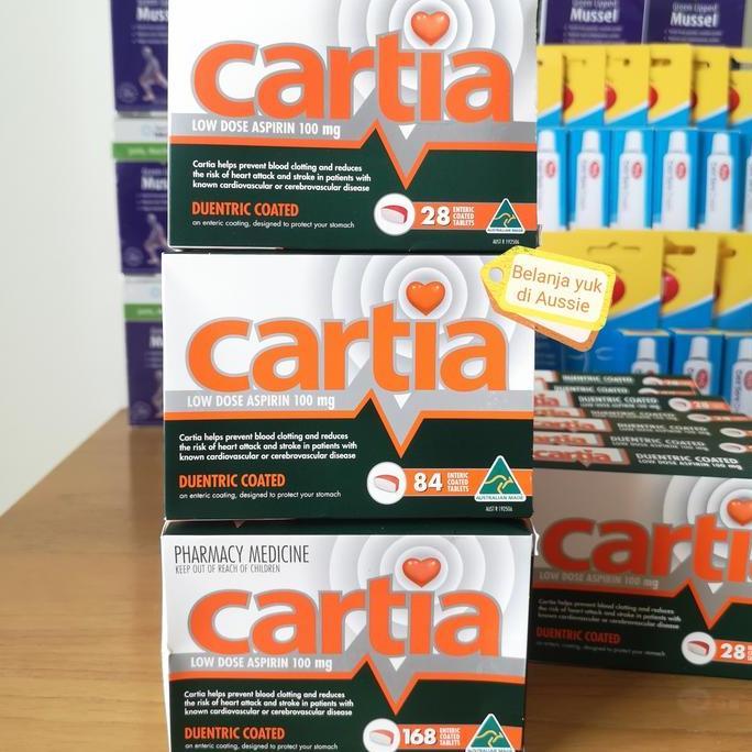 nadesa99 - cartia low dose aspirin 100mg - original product australia