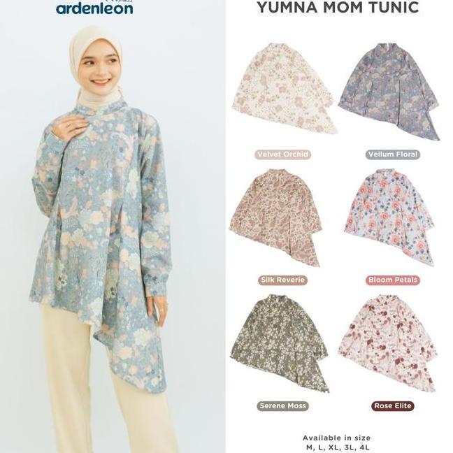 Ardenleon Atasan Raya Wanita Yumna Mom Tunic