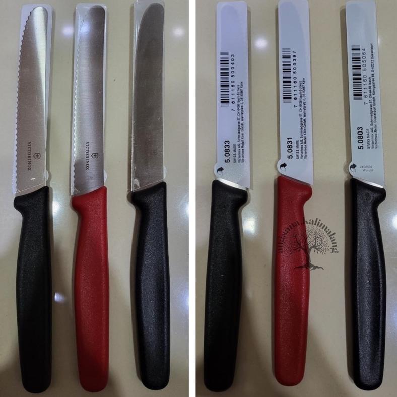 Victorinox Pisau Daging, Buah, Sayur  untuk Dapur 10 cm Victorinox ujung tumpul