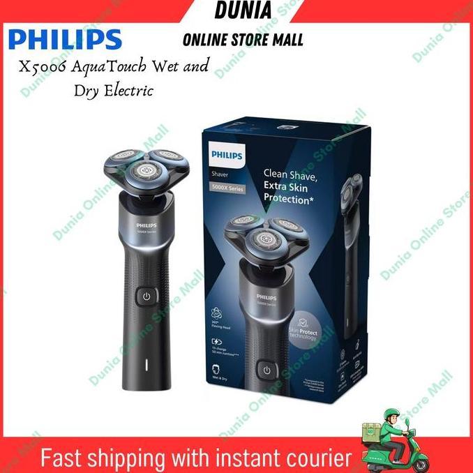 Shaver Philips X5006 Shaver 3HD Philips X5006 Aquatouch Shaver Philips