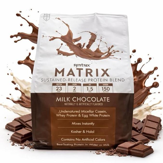 Syntrax Matrix 5 Lbs Sustained Release Protein Casein Whey Protein